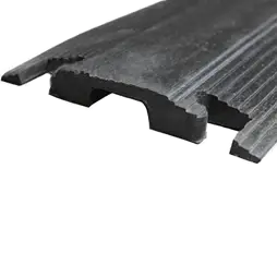 1m Rubber Floor Cable Protector with 32mm Channel
