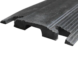 1m Rubber Floor Cable Protector with 32mm Channel