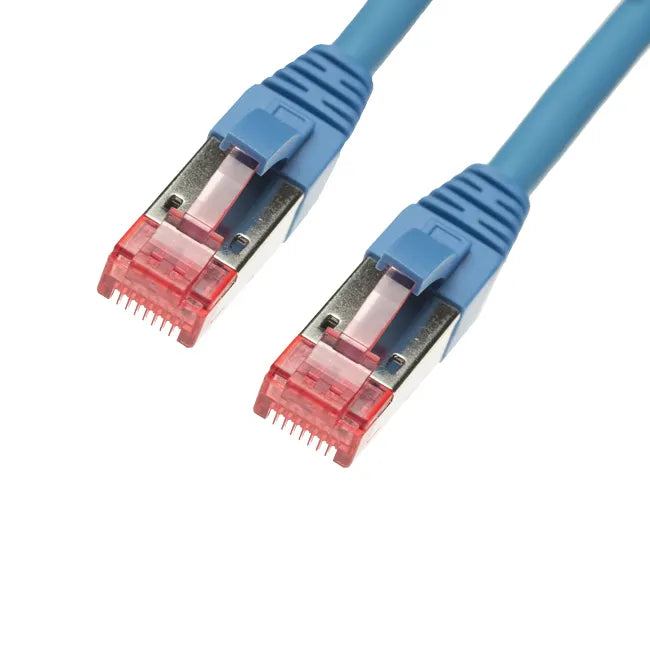 4Cabling 1m Cat6a S/FTP LSZH Ethernet Network Cable Blue