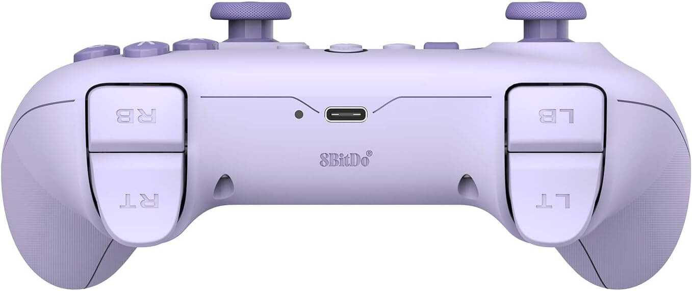 8Bitdo Ultimate C 2.4g Wireless Controller for Windows PC, Android, Steam Deck & Raspberry Pi(Lilac Purple)