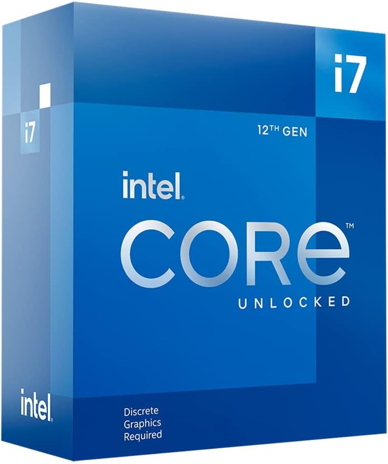 Intel Core i7-12700K Desktop Processor 12 (8P+4E) Cores up to 5.0 GHz Unlocked LGA1700 600 Series Chipset 125W