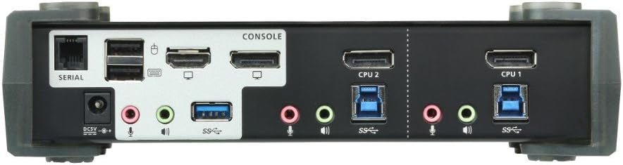 Aten CS1922M KVMP 2 Port Single to Dual 4K Displayport Switch