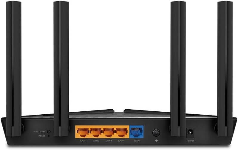 TP-Link AX1800 Dual-Bank WiFi 6 Router, up to 1.8 Gbps, 4 High-Performance Antennas & Beamforming, Gigabit Ports, Parental Controls, Broader Coverage, Gaming & Streaming, Smart Home (Archer AX1800)