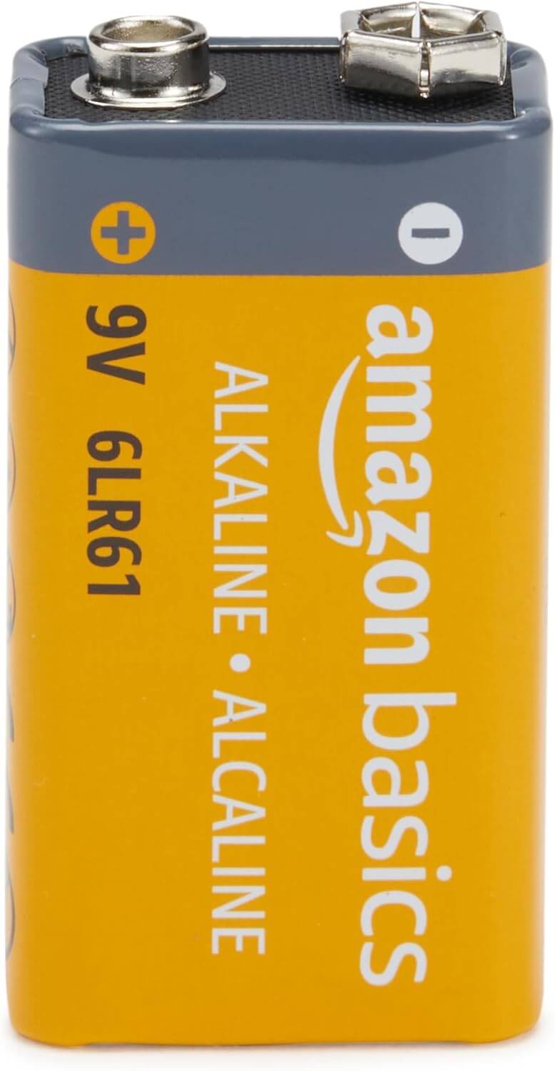 9 Volt Performance All-Purpose Alkaline Batteries, 5-Year Shelf Life, Open, Packaging