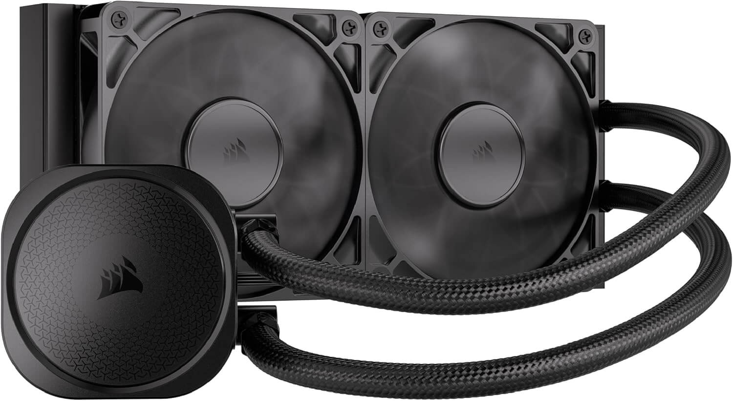 CORSAIR Nautilus 240 RS Liquid CPU Cooler – 240mm AIO – Low-Noise – Direct Motherboard Connection – Daisy-Chain – Intel LGA 1851/1700, AMD AM5/AM4 – 2X RS120 Fans Included – Black