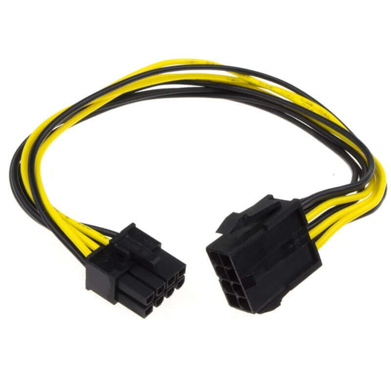 8 Pin Male 8 Pin Female PCIe Extension Cableconsumables
