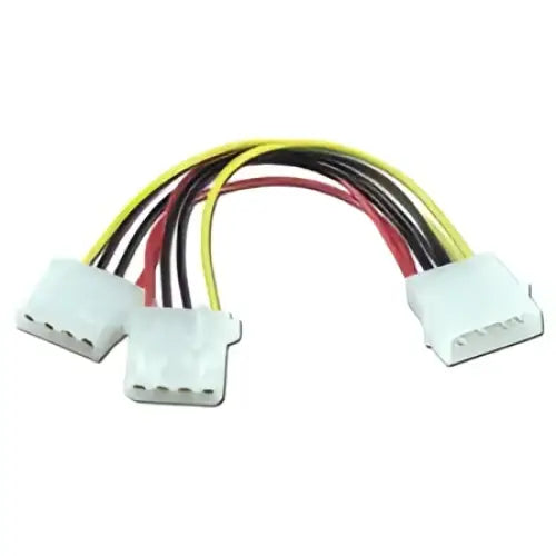 8ware 4 Pin Molex Splitter- 20cm