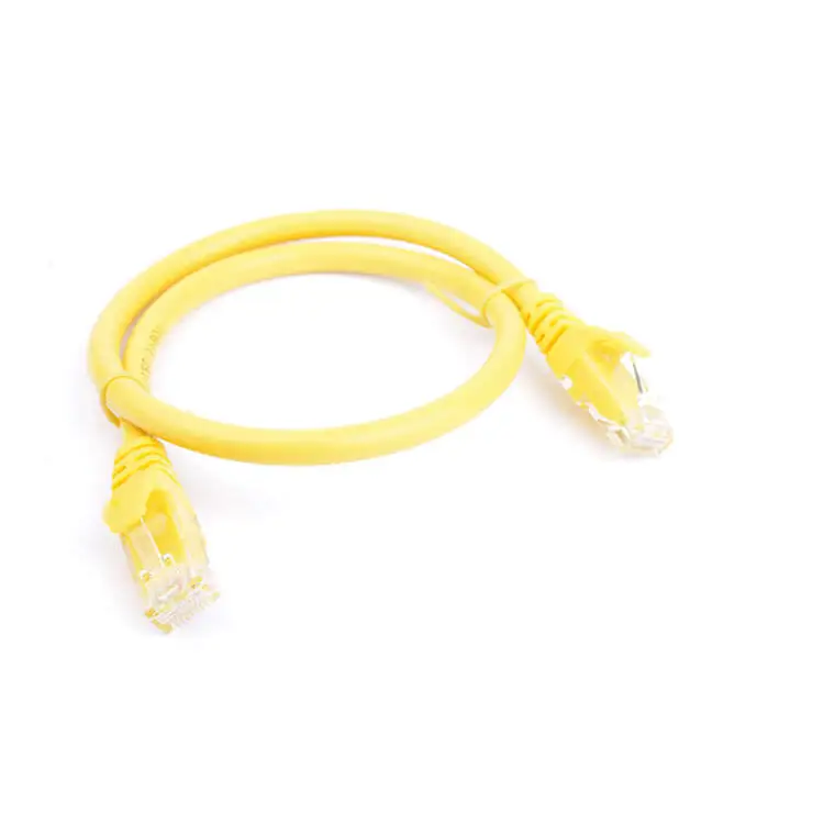 8Ware CAT6A Cable 0.5m (50cm) - Yellow Color RJ45 Ethernet Network LAN UTP Patch Cord Snagless