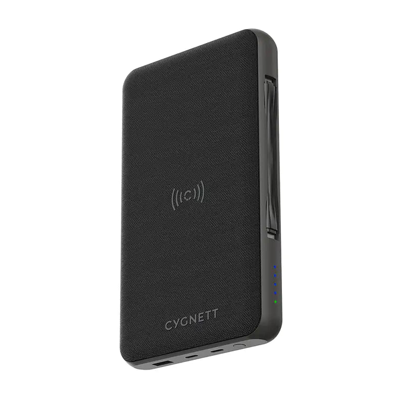Cygnett ChargeUp Edge+ 27000mAh Wireless Power Bank - Black (open box)