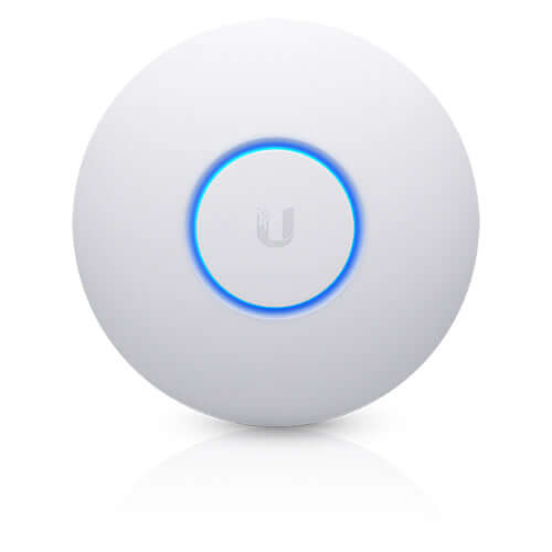Ubiquiti UniFi AC Pro V2 Indoor & Outdoor AP, 2.4GHz @ 450Mbps, 5GHz @ 1300Mbps, 1750Mbps Total, Range Up 122m | POE Adapter Included