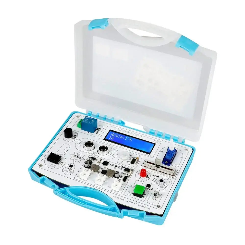 All-in-one Starter Kit for Arduino Common Board Design with 15 Sensors and 21 Lessons