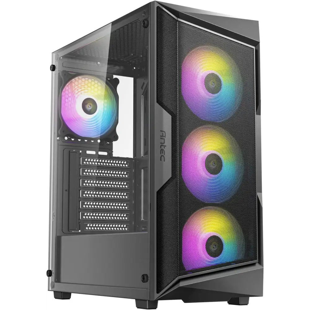 Antec AX61 Elite Mid Tower ARGB ATX Computer Gaming Case Black