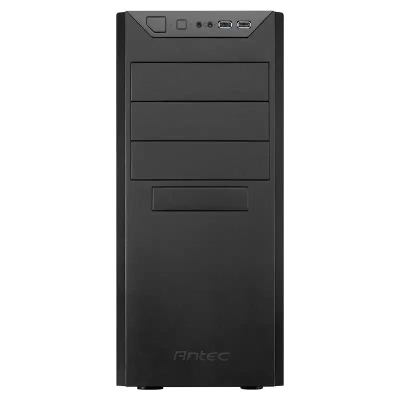 Antec VSK4000B-U3 ATX Case. 2x USB 3.0 Thermally Advanced Builder’s 1x 120mm Fan included. 3x 5.25’’ Ext 3.5’’ 7x PCI