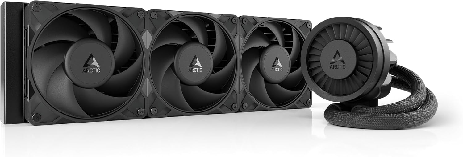 ARCTIC Liquid Freezer III Pro 360 - AIO CPU Cooler 3 x 120 mm Water Cooling 38 Radiator PWM Pump VRM Fan AMD AM5/AM4