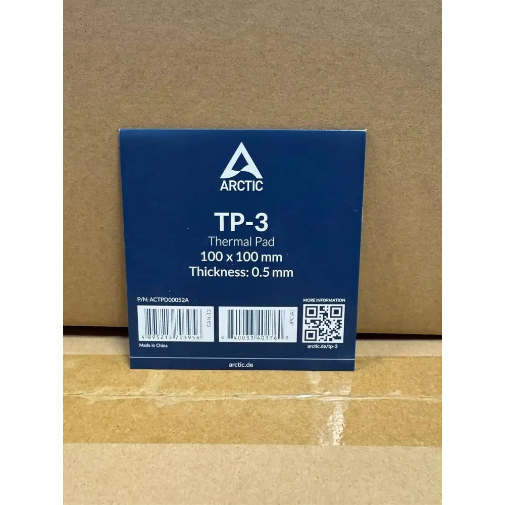 ARCTIC TP-3 100x100mm Premium Performance Thermal Pad,High Performance,Particularly Soft,Ideal Gap Filler,Bridging Gaps