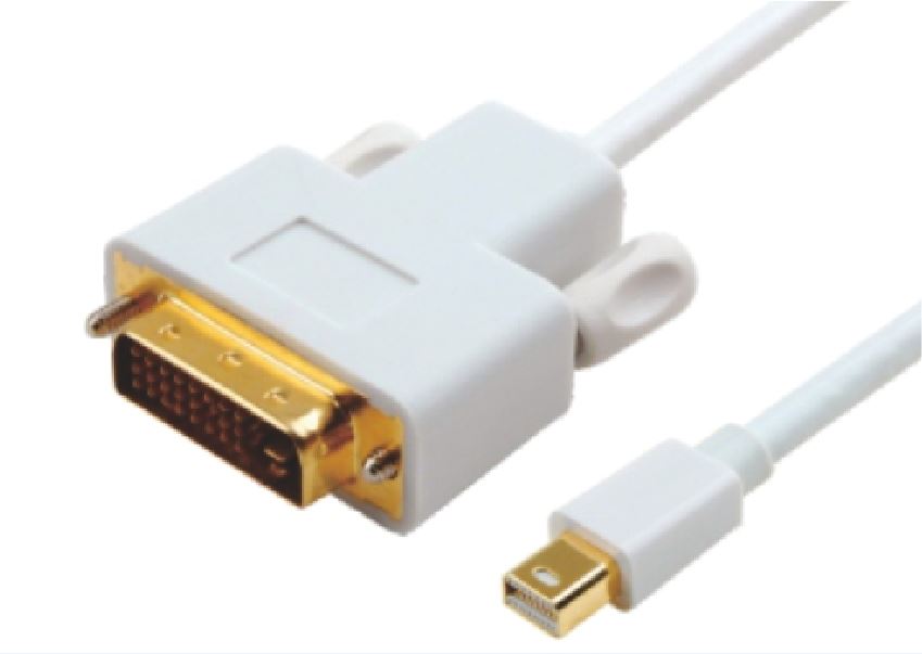 Astrotek Mini DisplayPort DP to DVI Cable 2m - 20 pins Male to 24 + 1 pins Male 32AWG Gold Plated