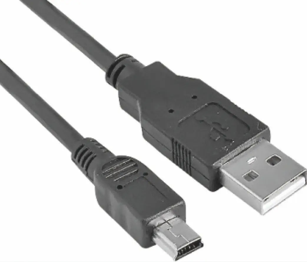 Astrotek USB 2.0 Cable 1m - Type A Male to Mini B 5 pins Black Colour RoHS