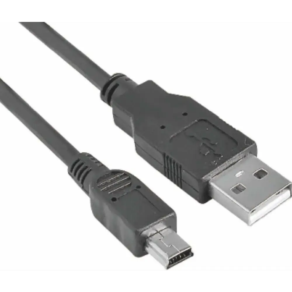 Astrotek USB 2.0 Cable 1m - Type A Male to Mini B 5 pins Black Colour RoHS