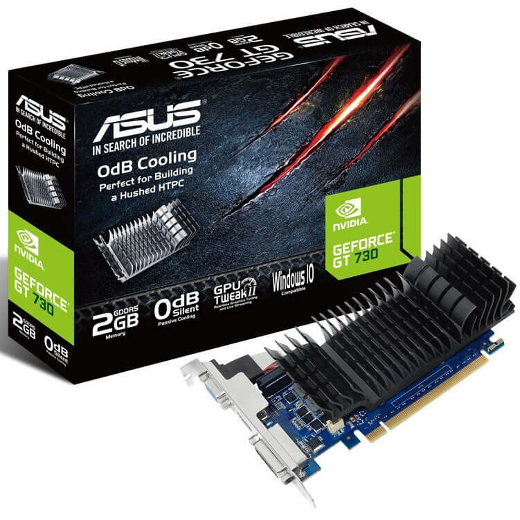 Asus Nvidia Geforce GT 730 2gb D5 Video Card