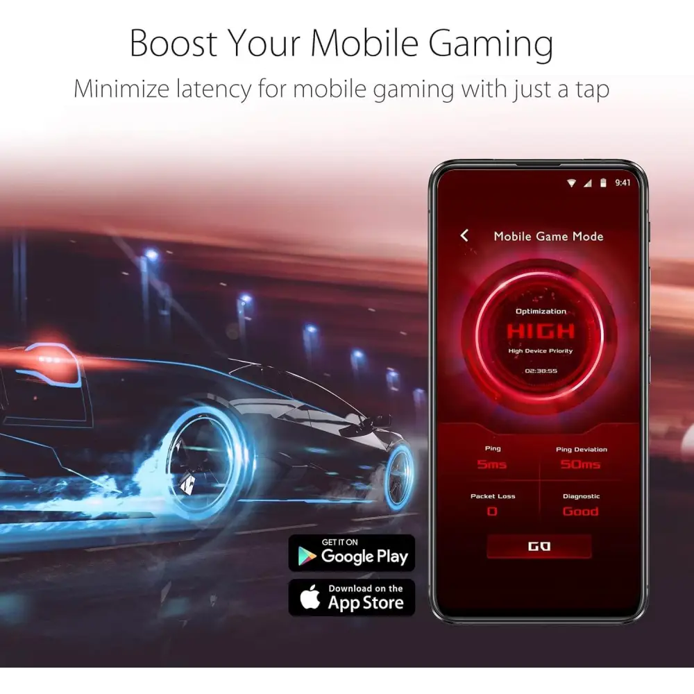 ASUS RT-AX86U Pro (AX5700) Dual Band WiFi 6 Extendable Gaming Router 2.5G Port Mobile Game Mode Forwarding