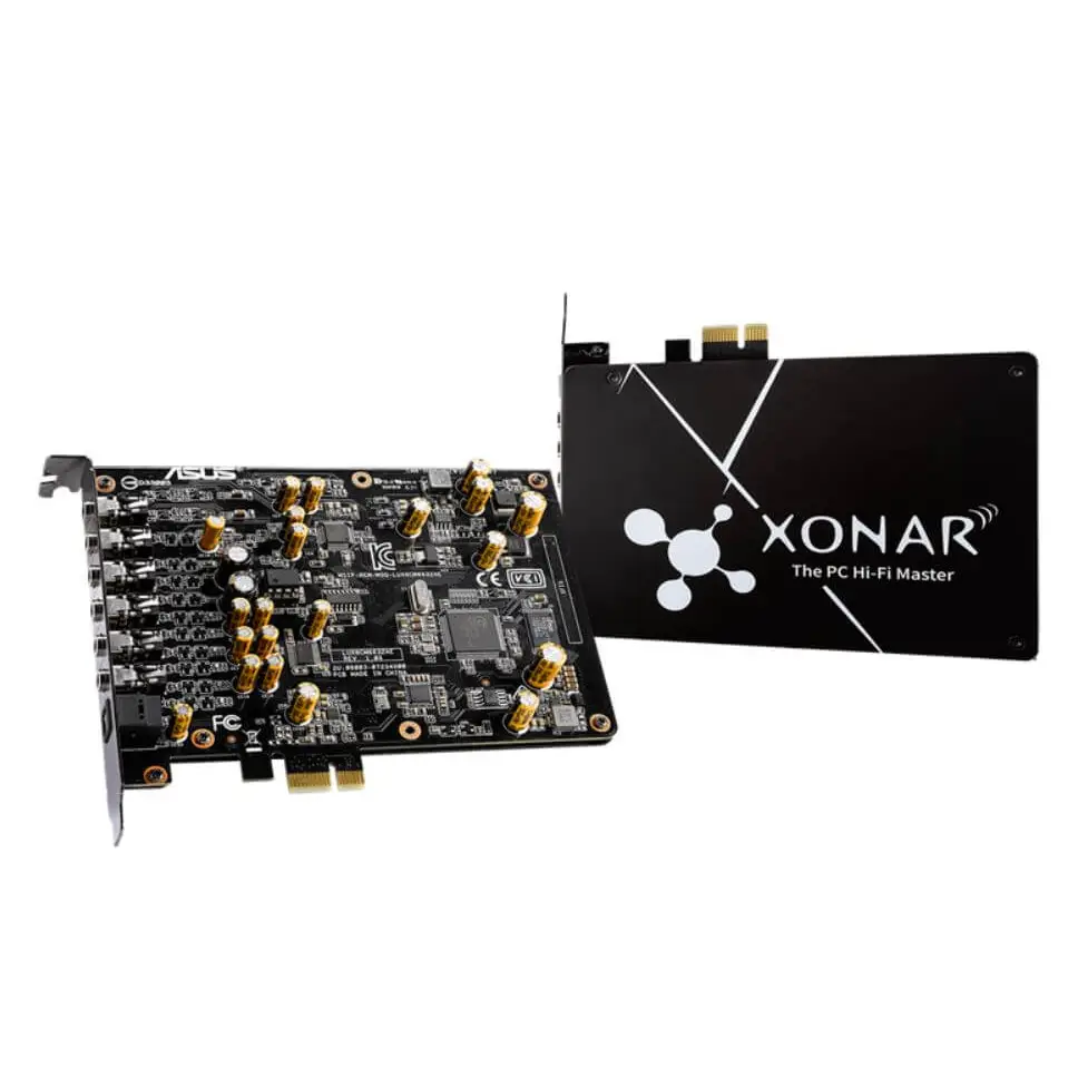 Sound Blaster Audigy FX V2 Up to 24bit/192kHz High Resolution Playback 120dB DNR DAC PCI-E Card SB-AFXV2