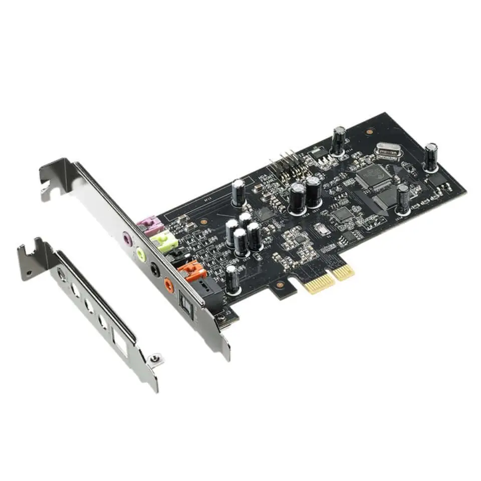 ASUS Xonar SE 5.1 PCIe Gaming Sound Card 192kHz/24-bit HI-res Audio 116dB SNR