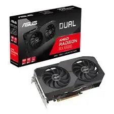 ASUS Radeon RX 6600 DUAL 8GB Video Card - V2