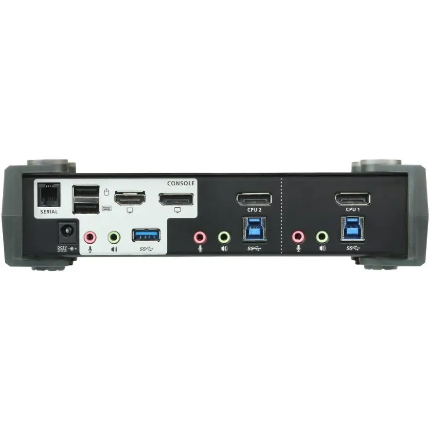 Aten CS1922M KVMP 2 Port Single to Dual 4K Displayport Switch