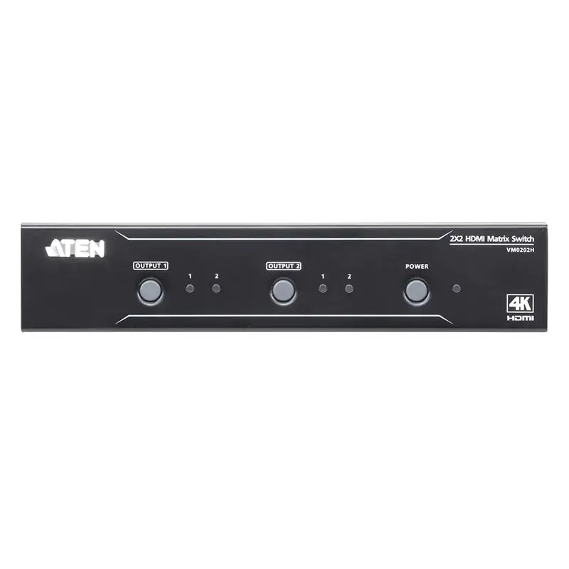 ATEN Technology VM0202H 2x2 4K HDMI Matrix Switch- Open Box