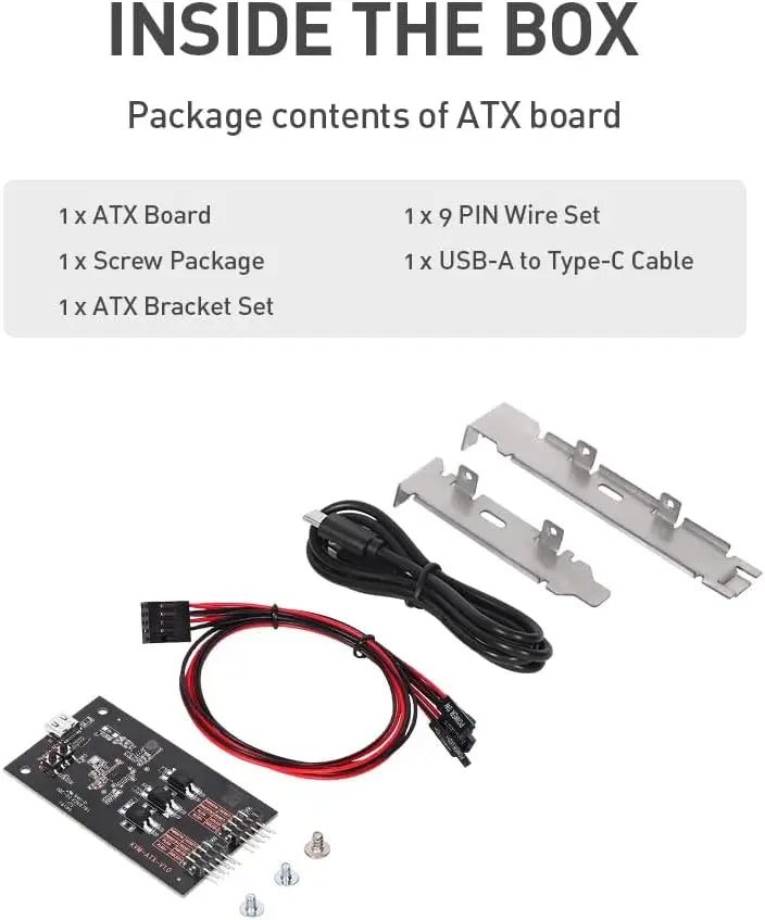 ATX Remote PC Power Control Board - Comet GL-RM1 and PoE (GL-RM1PE) Accessories - Only For GL.iNet KVM - Boot