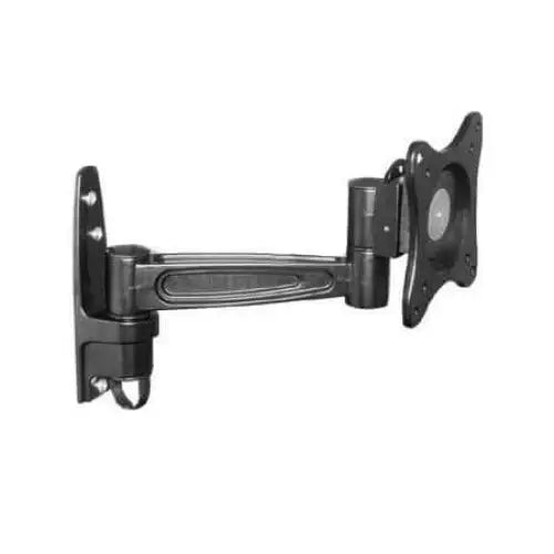 Brateck Single Monitor Wall Mount tilting & Swivel Bracket VESA 75mm/100mm For most 13’’-27” LED LCD flat panel TVs; up