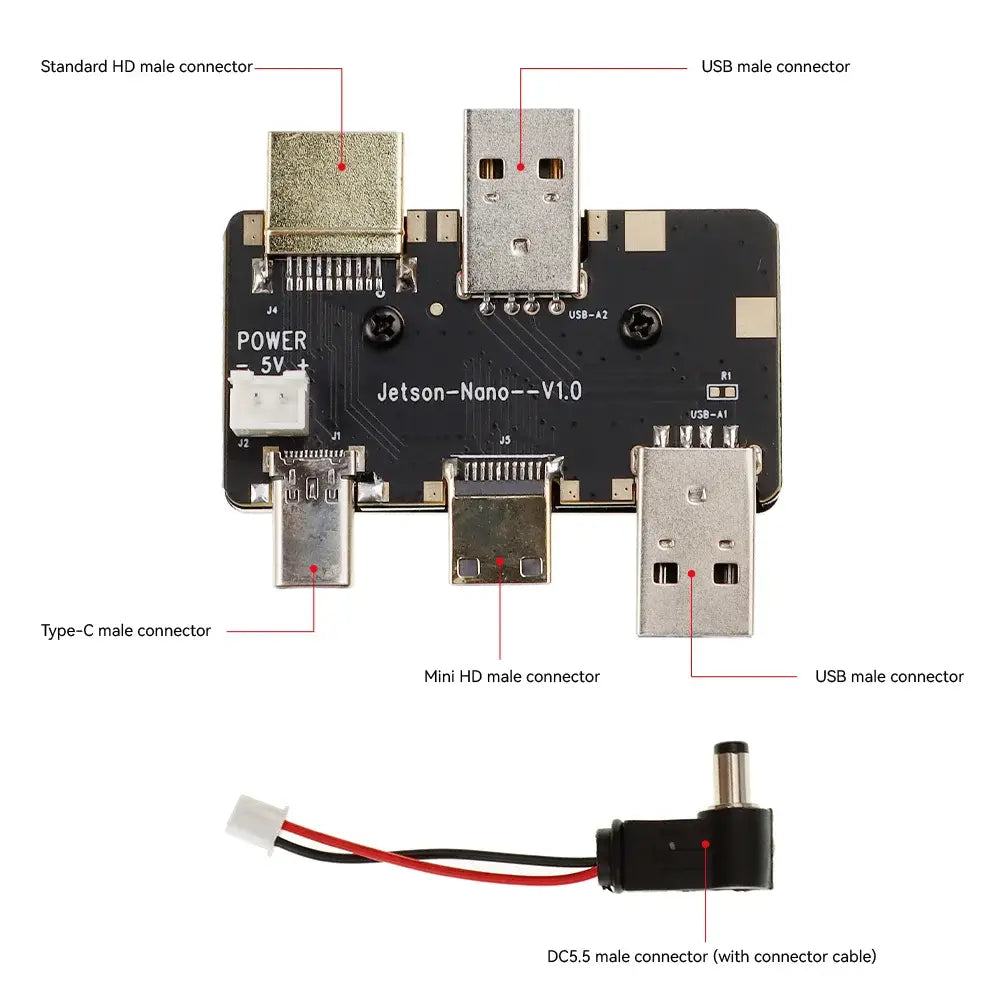 Bridge Kit for CrowView Note-Jetson Nano Dev Board