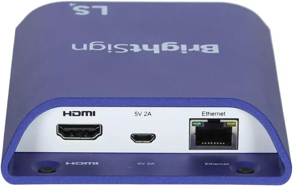 BrightSign LS424 Digital Signage Media Player HTML5 MicroSD - New Open Box