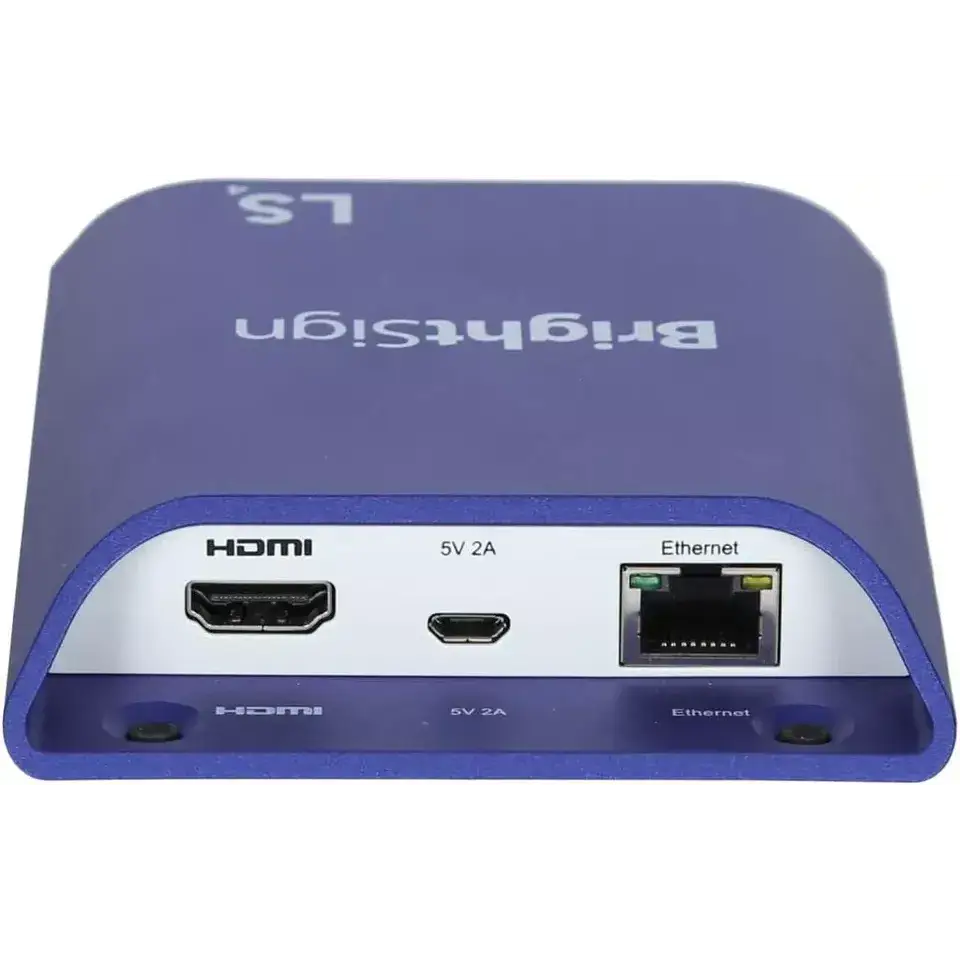 BrightSign LS424 Digital Signage Media Player HTML5 MicroSD - New Open Box