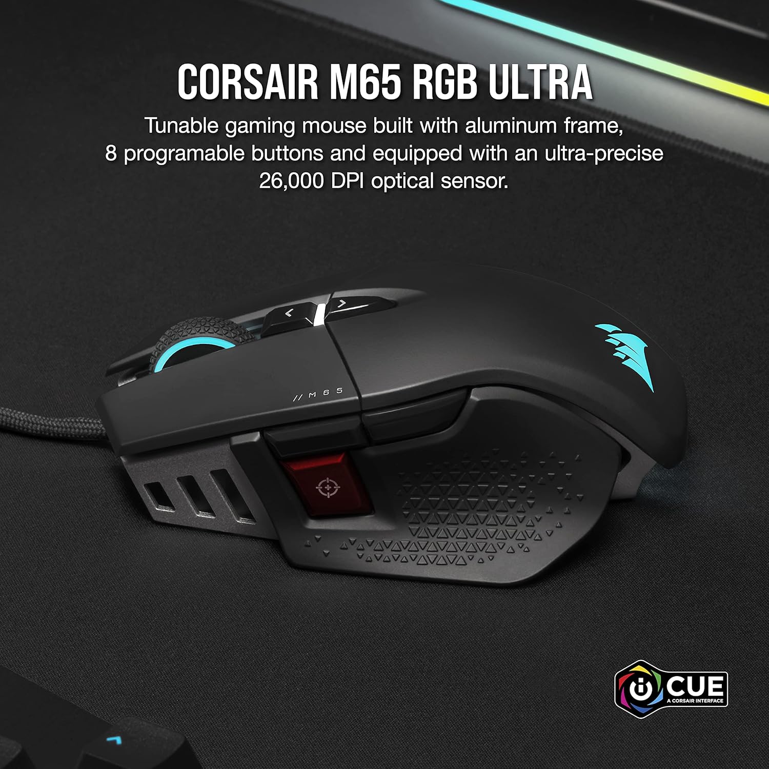 Corsair M65 RGB ULTRA FPS Optical Gaming Mouse