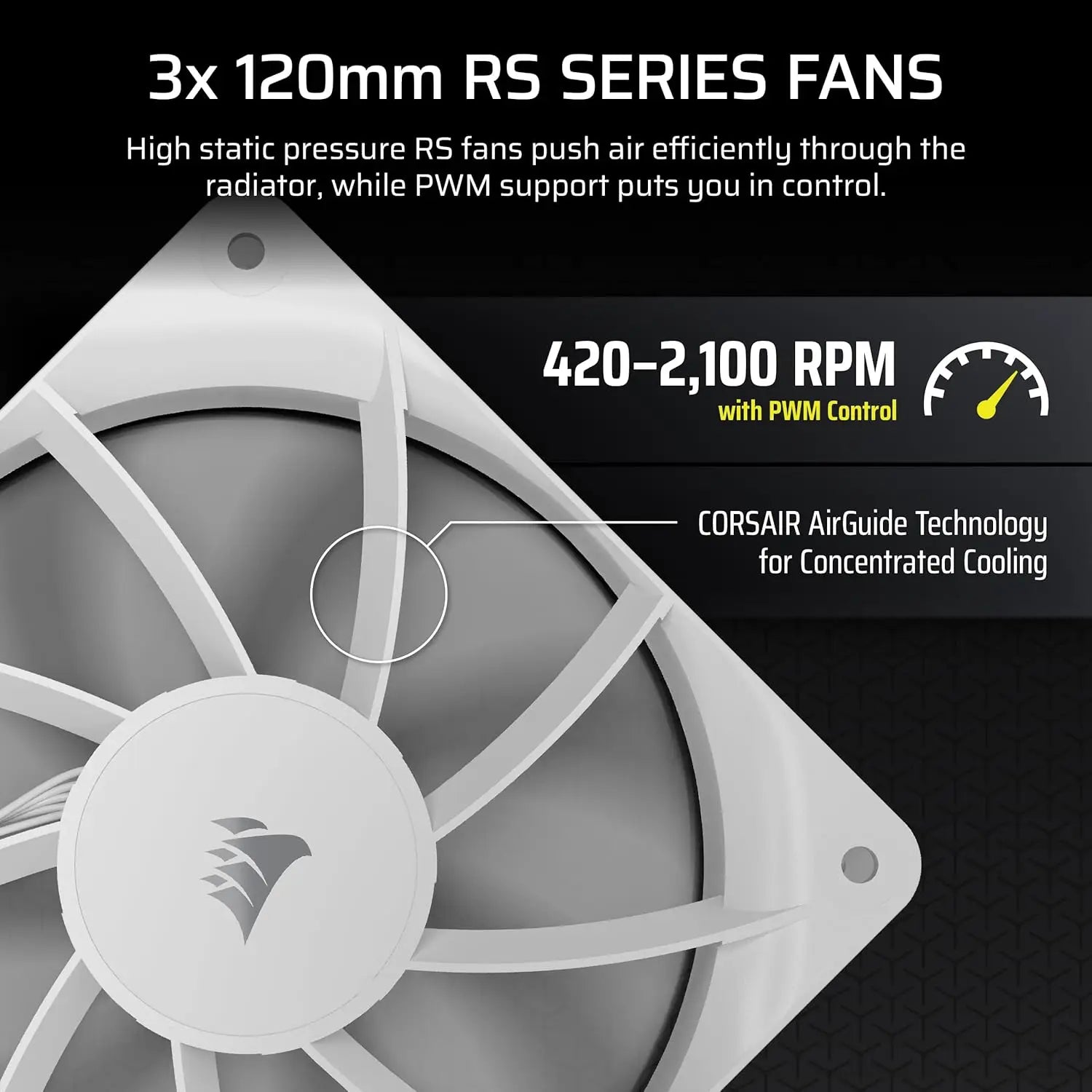 CORSAIR Nautilus 360 RS LCD Liquid CPU Cooler – 2.1’’ IPS Screen 360mm AIO Low-Noise Daisy-Chain Intel LGA 1851/1700