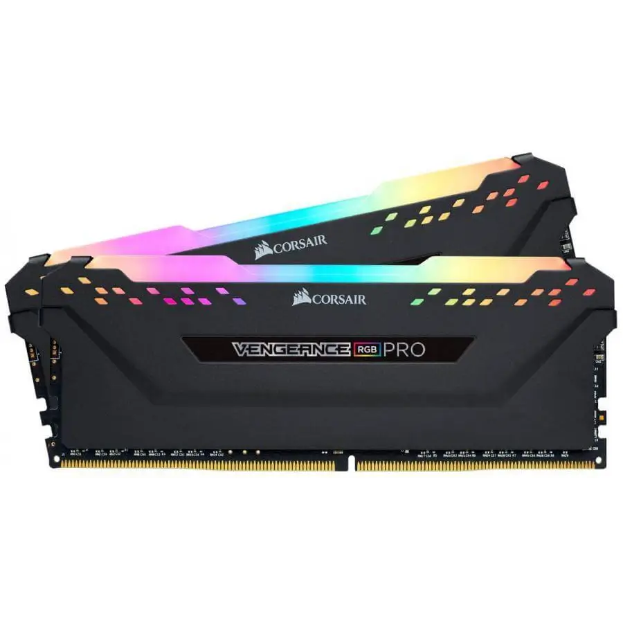 Corsair Vengeance RGB Pro 32gb (2x16gb) Ddr4 3200mhz C18 Desktop Gaming Memory AMD Optimized