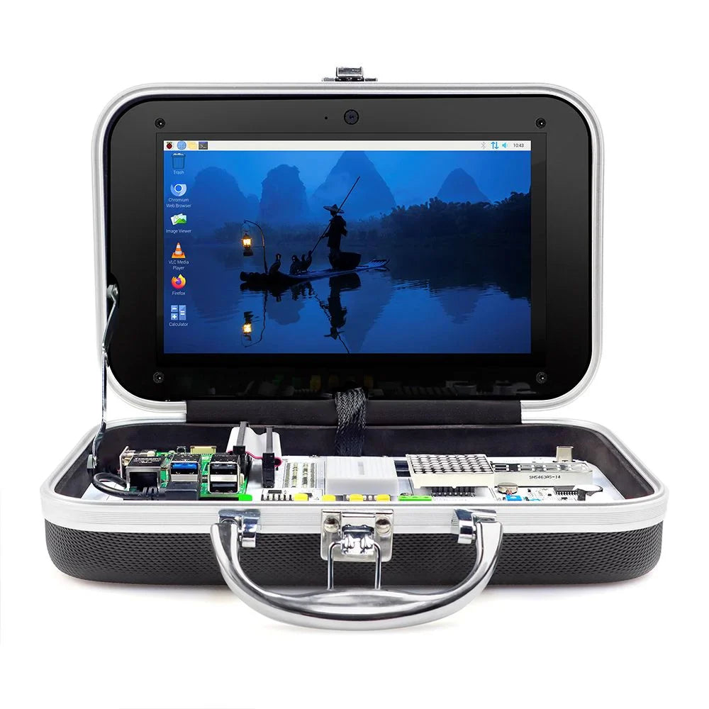 CrowPi- Compact Raspberry Pi Educational Kit (with 9inch display compatible with 5)