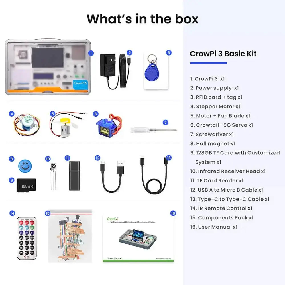 CrowPi3 - Al Learning and Development Station