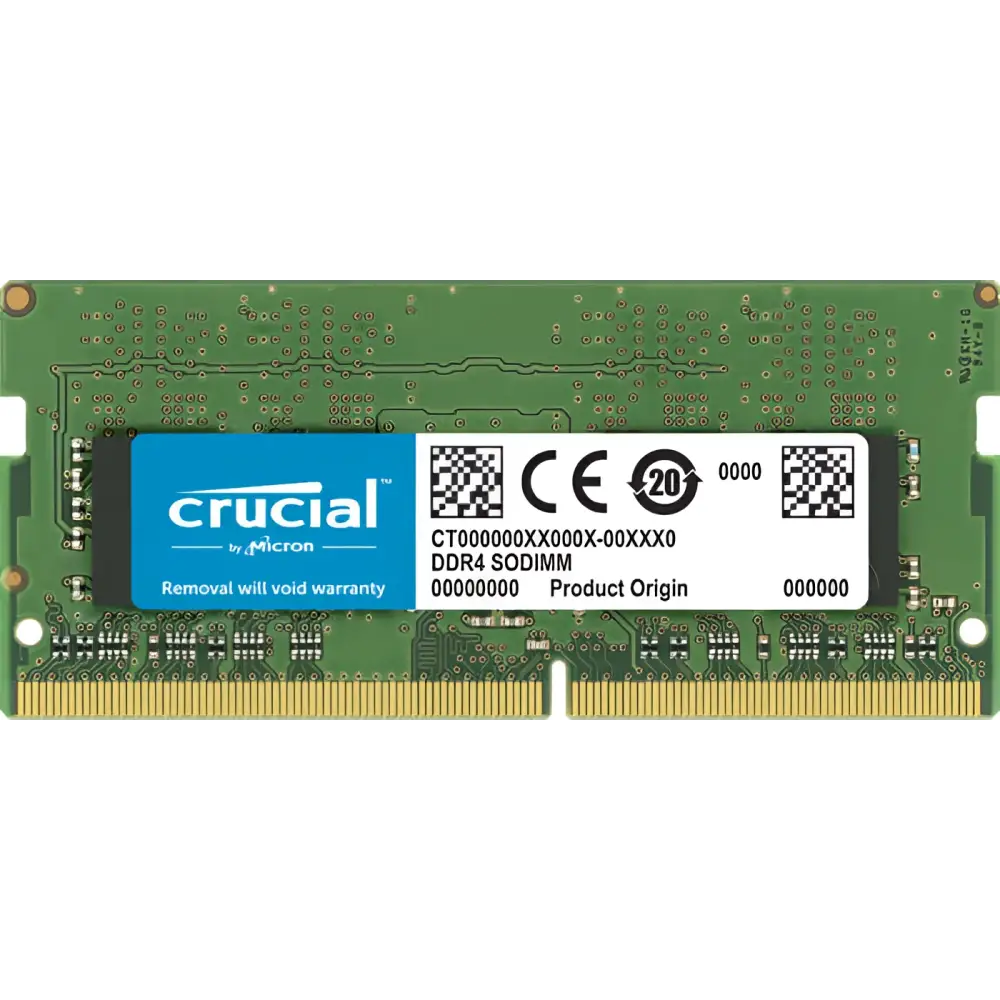 Crucial 32GB (1x32GB) DDR4 SODIMM 3200MHz CL22 1.2V Dual Ranked Notebook Memory RAM-open box