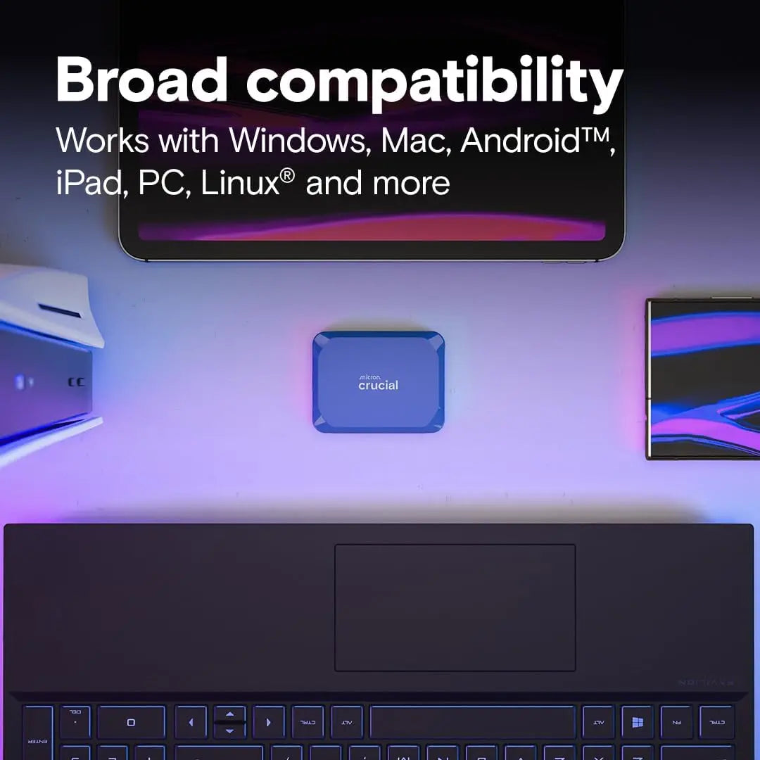 Crucial X10 8TB Portable External SSD