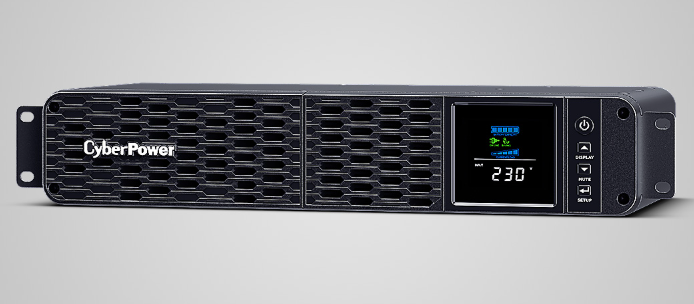 CyberPower PFC Sinewave Short-Depth Series 2000VA/1200W Rackmount-2U-(CP2000EIPFCRM2U)12V/9Ah*2 high rate 6x IEC C13 2