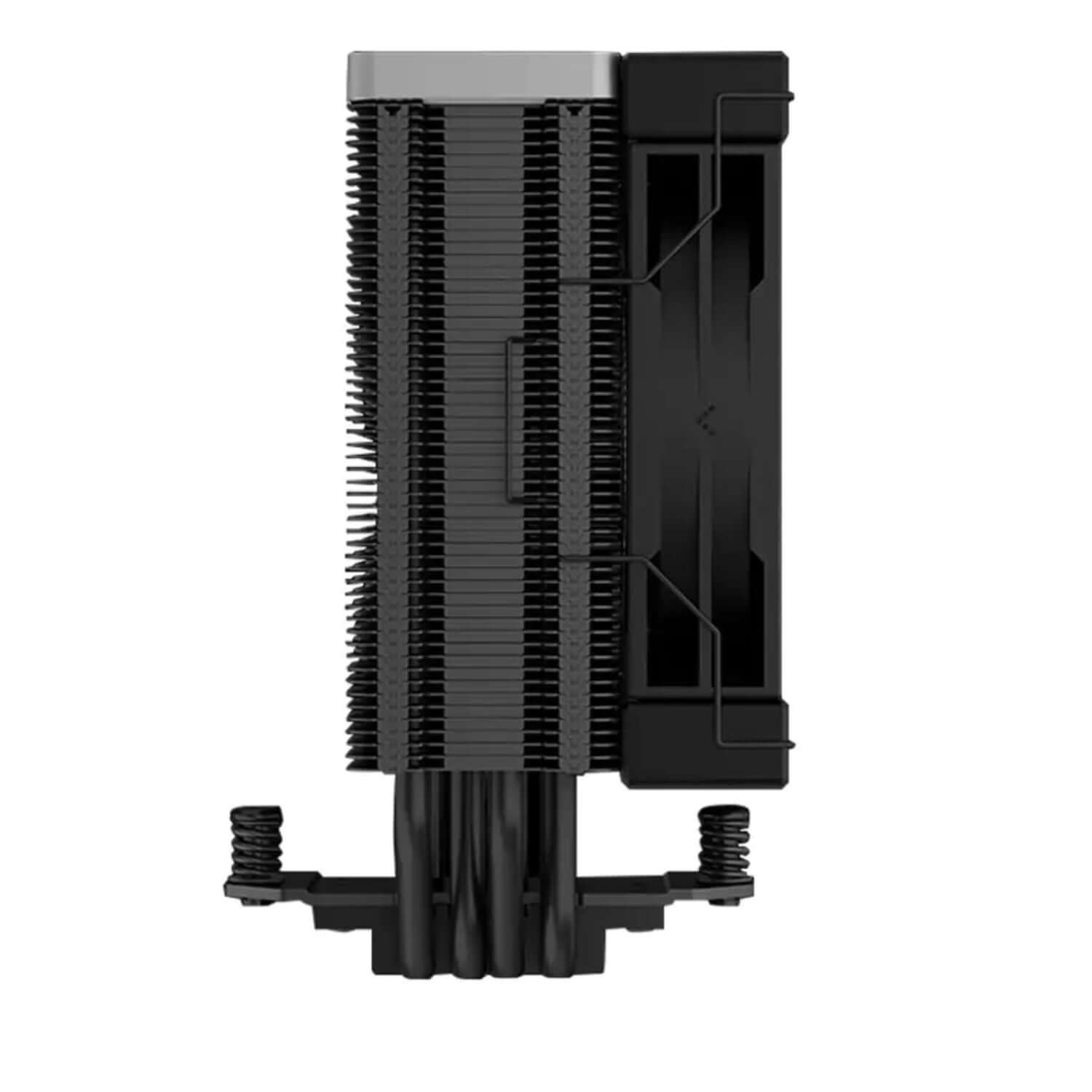 DeepCool AK400 Zero Dark CPU Cooler, 4 Heat Pipe, High-Performance FDB Fan, 220W Heat Dissipation, Intel LGA1700/1200/1151/1150/1155/ AMD AM5/AM4FA