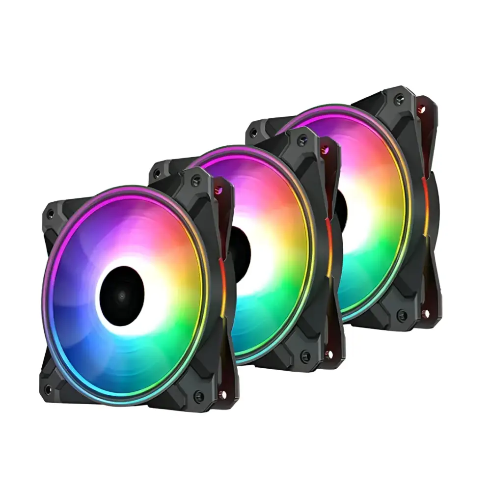 DeepCool CF120 PLUS 3 in 1 (3-Pack) Customisable Addressable RGB LED Lighting PACK