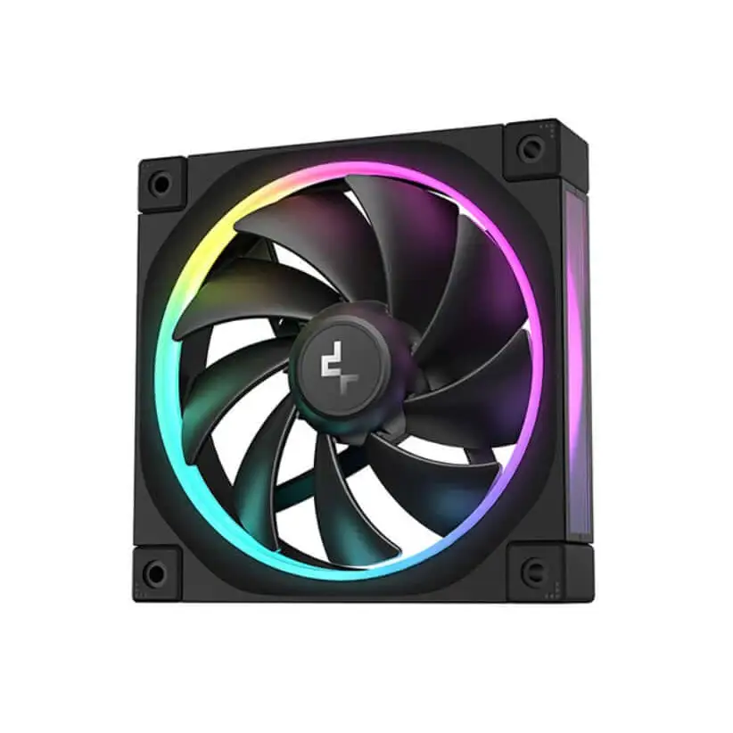 DeepCool FL12 120mm Unique ARGB Fans Low Noise 4-pin PWM Fluid Dynamic Bearing