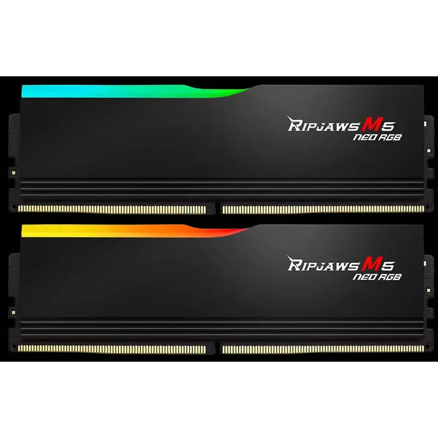 G.SKILL F5-6000J3636F16GX2-RM5NRK 32GB (2 x 16GB)/ DDR5 6000 MT/s/ Timings 36-36-36-96/ Voltage 1.35 V/ Ripjaws M5 Neo