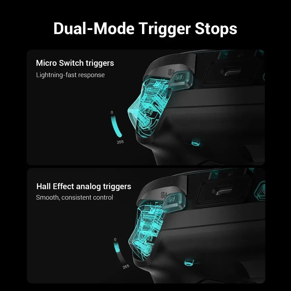 GameSir G7 Pro 8K PC Wireless Controller for Windows with TMR Joysticks Dual-Mode Trigger Stops Four Remappable Macro