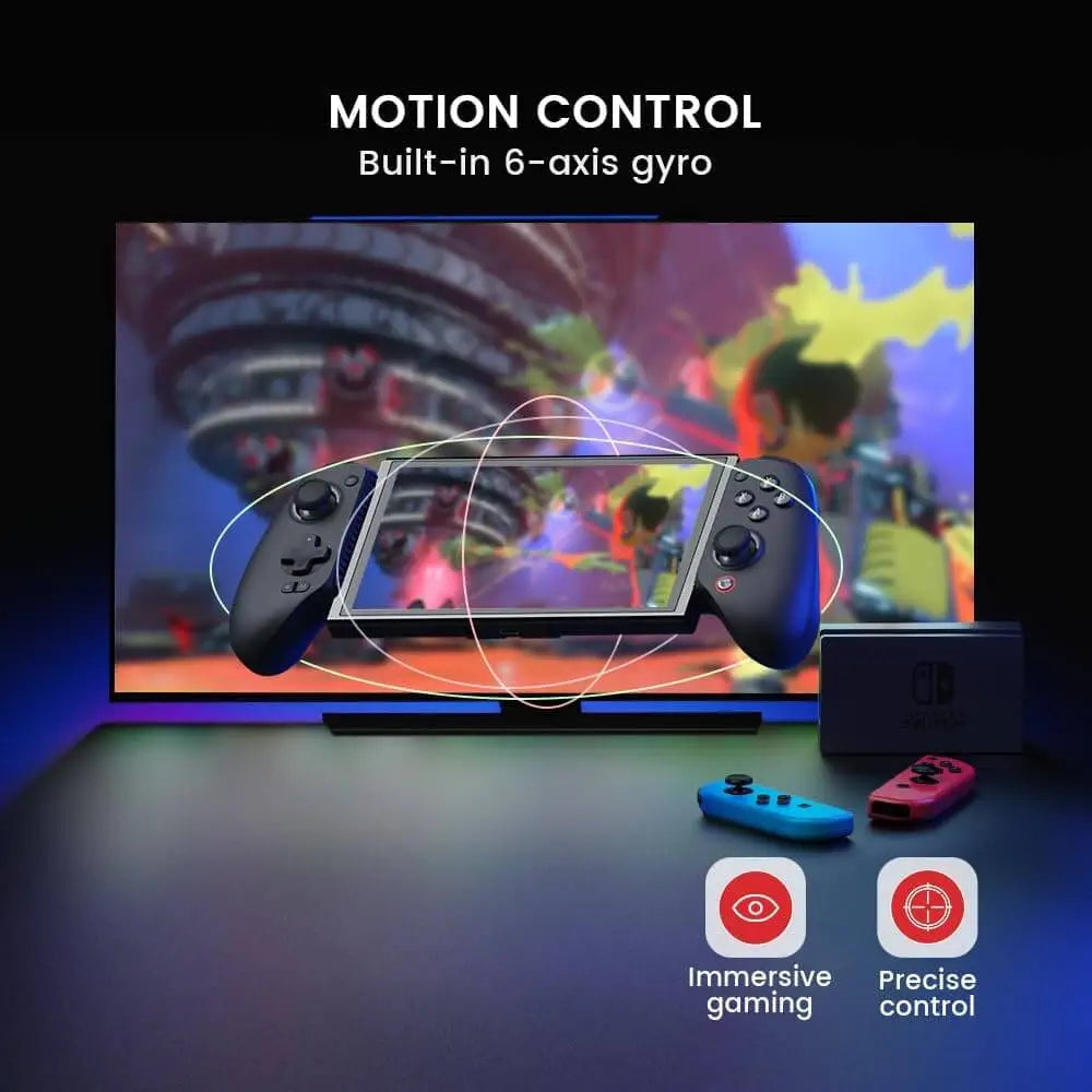 GameSir G8 Plus Bluetooth Mobile Game Controller for Switch & iOS Android Tablets Wireless Gamepad with Hall Effect