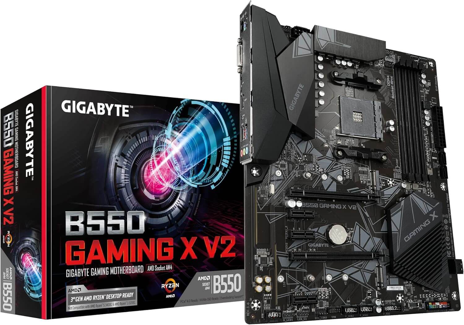 GIGABYTE B550 Gaming X V2 AMD Ryzen ATX Gaming Motherboard