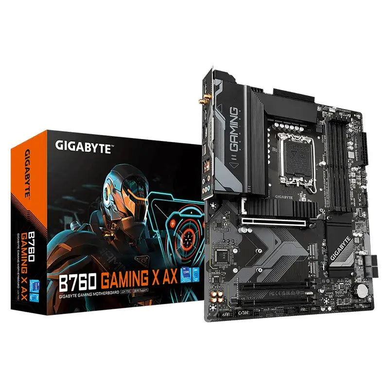 Gigabyte B760 GAMING X AX DDR5 Intel LGA 1700 ATX Motherboard